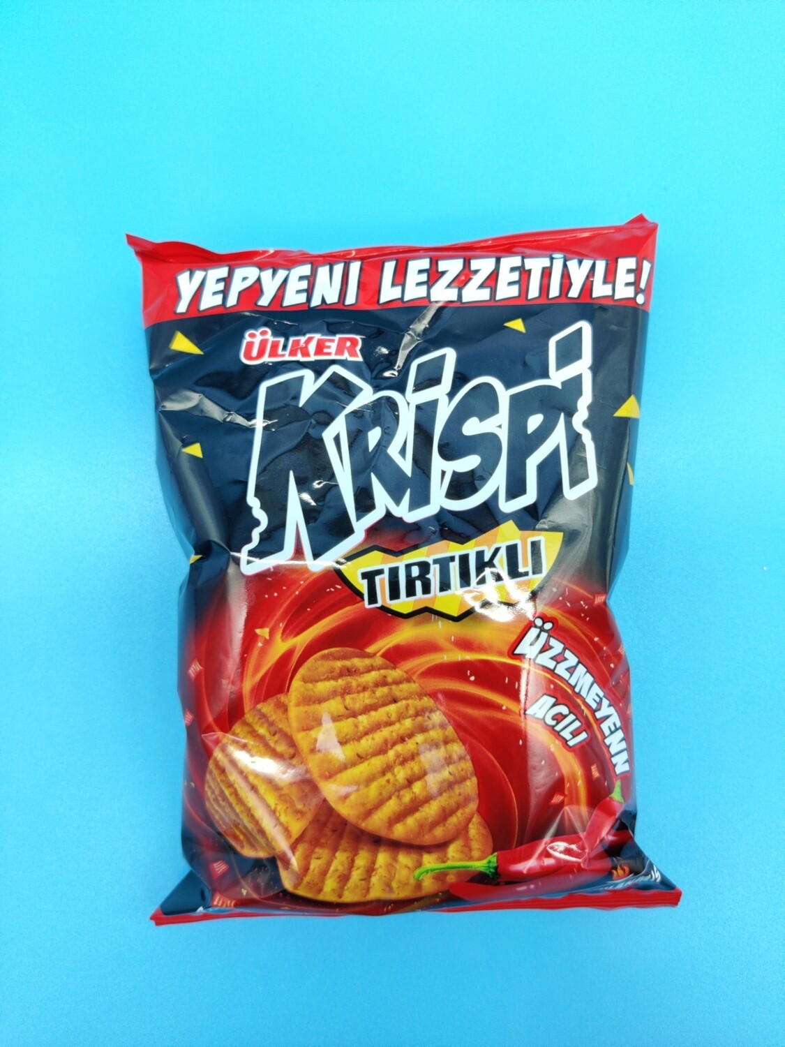 ULKER Krispi Round Cracker Hot 48g (Halal)
