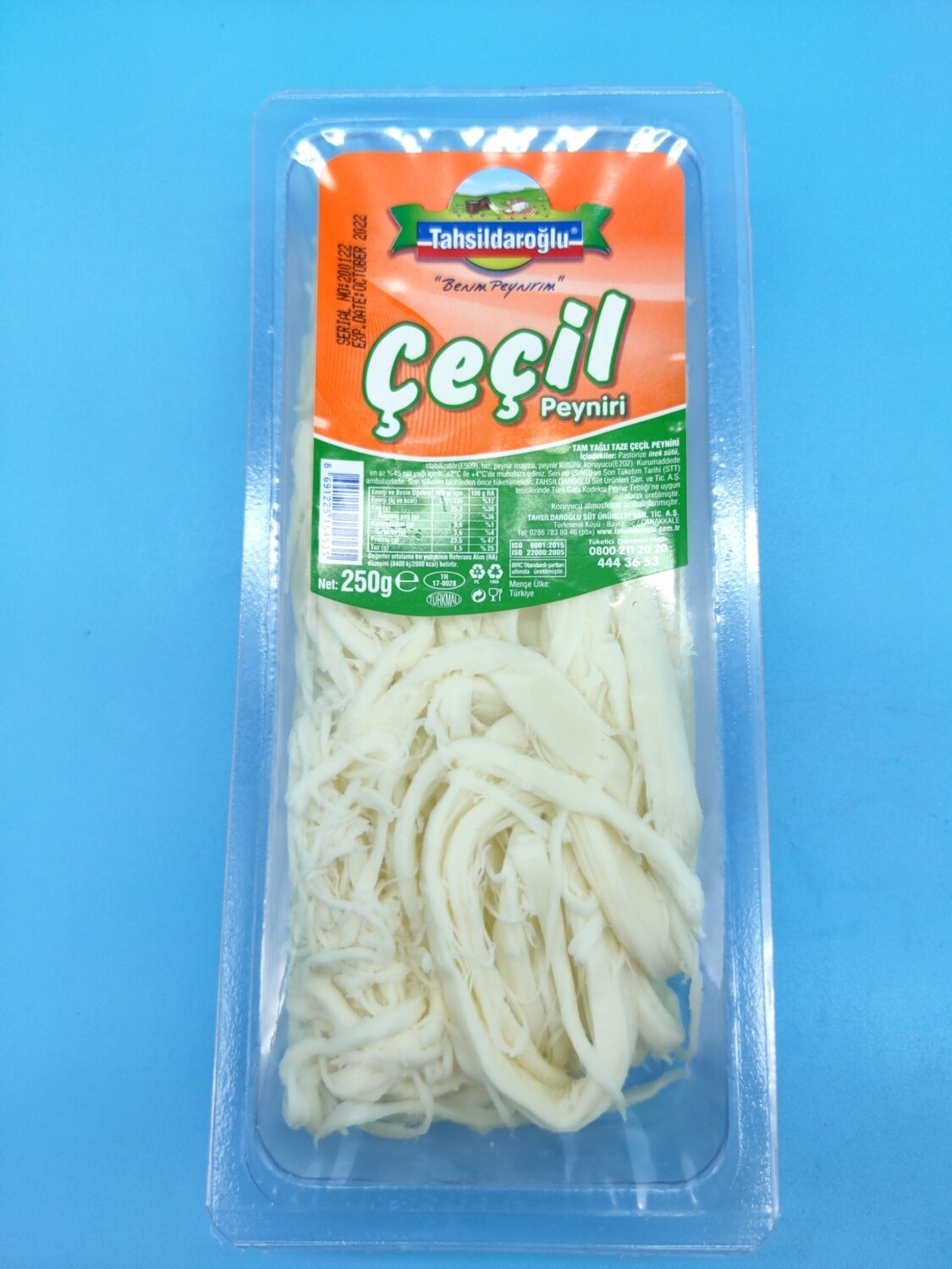 Tahsildaroglu Cecil Checil Cheese Peyniri 250g vac pack
