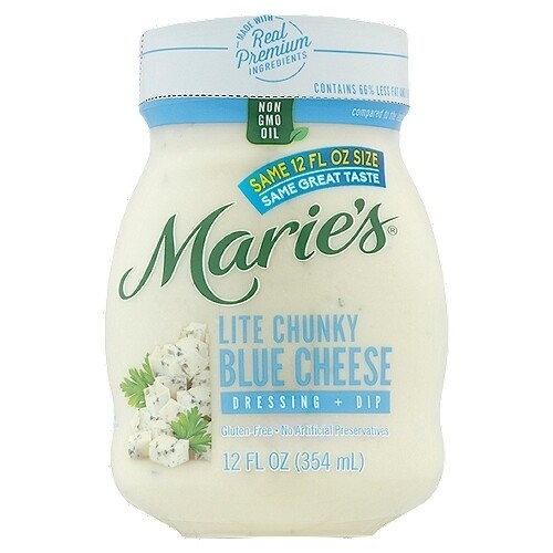 Marie&#39;s Light Blue Cheese Dressing, 12 fl oz