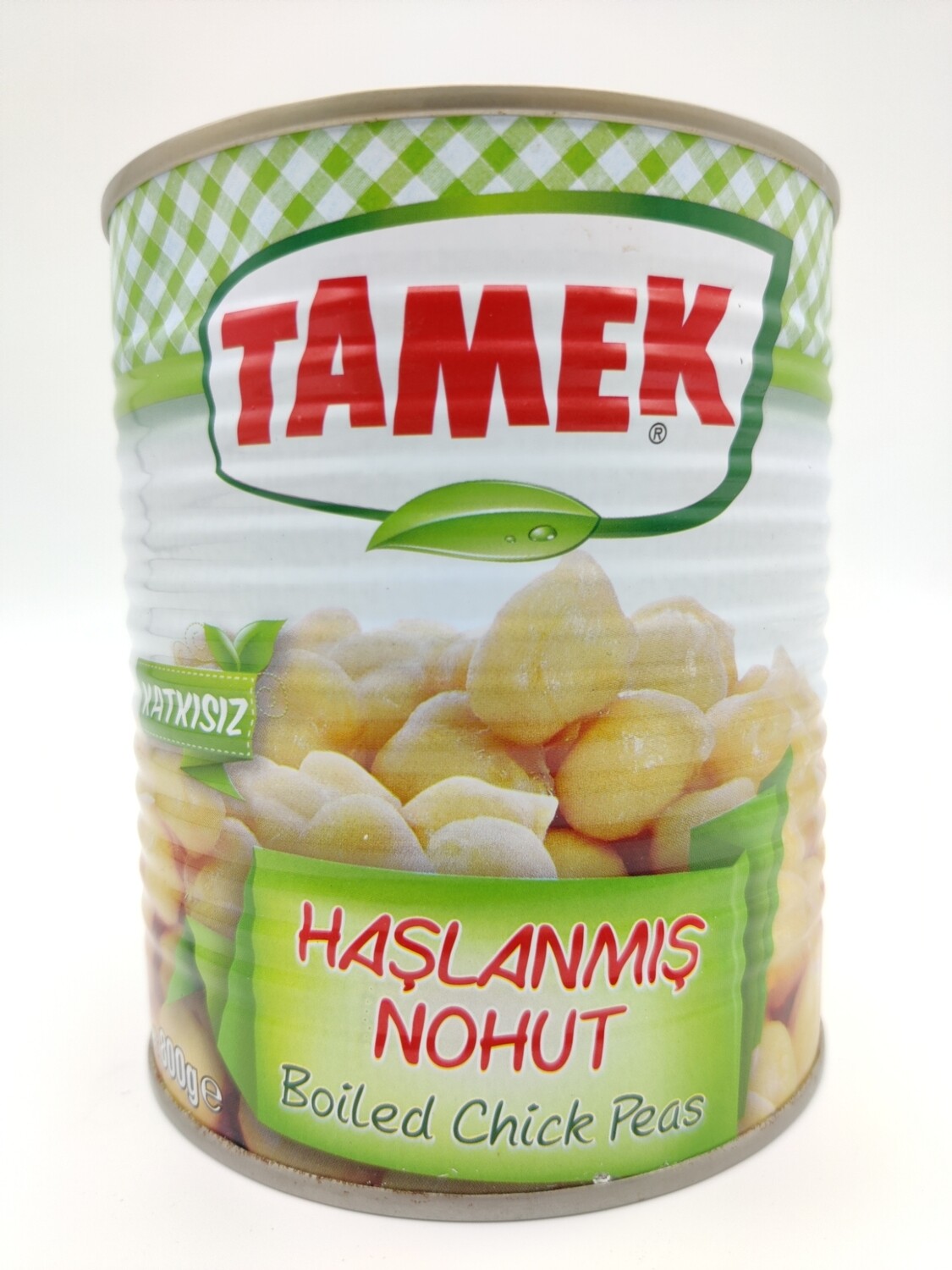 TAMEK Boiled Chickpeas (Haslanmis Nohut) 800g Can