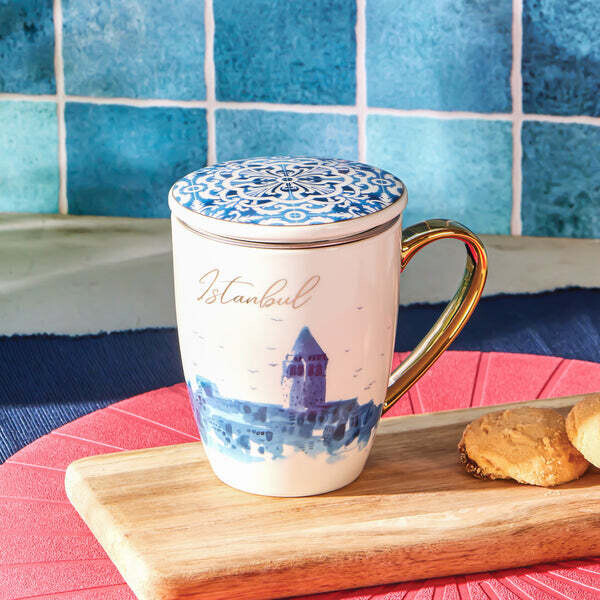 KARACA Istanbul Mug With Lid