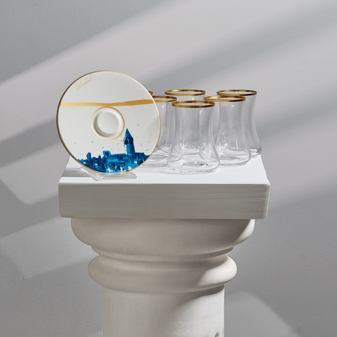KARACA Harem 12 Pieces Tea Set