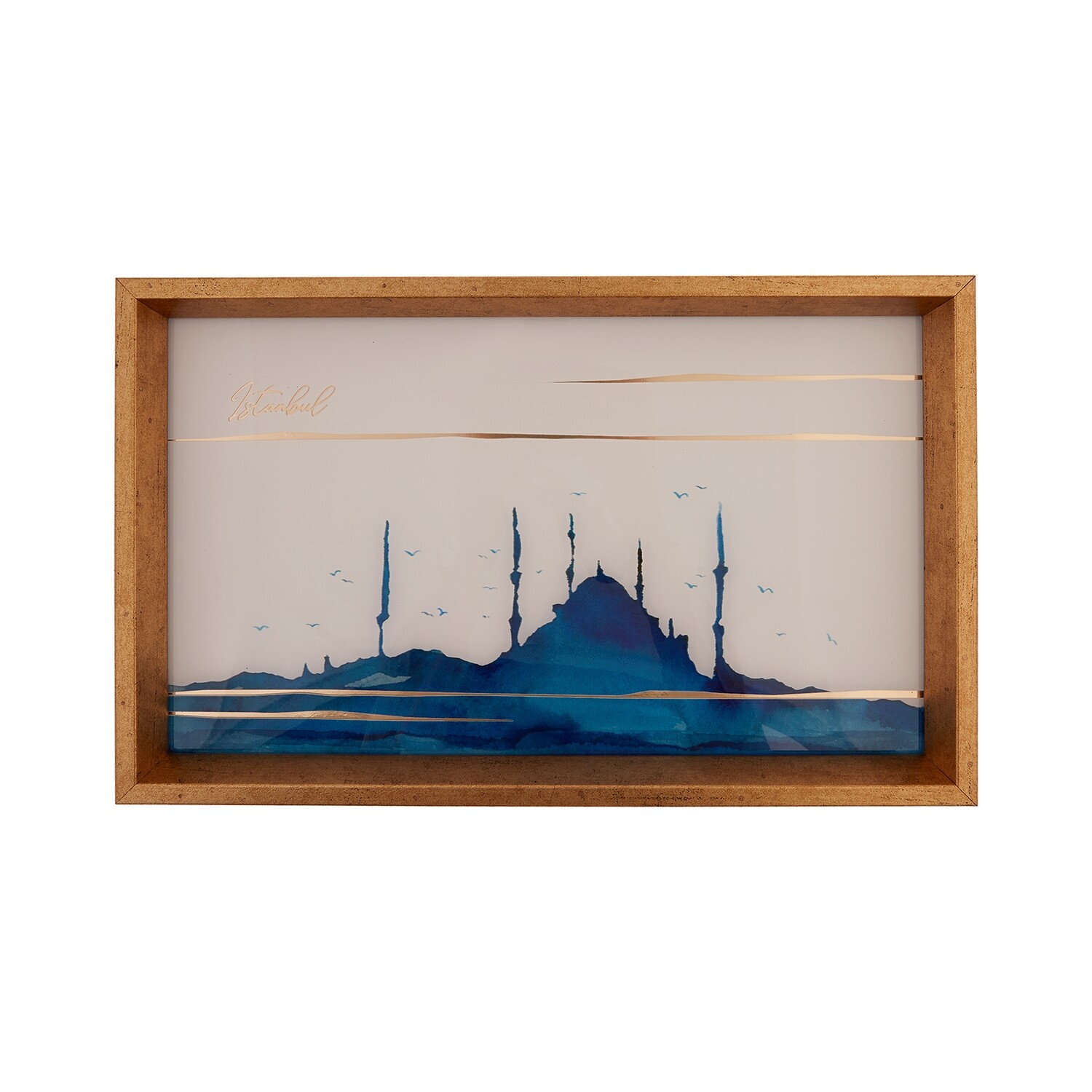 Ist Collection Silhouette Tray 24X40cm