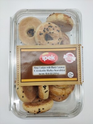 IPEK Ring Cookies With Black Caraway 300g