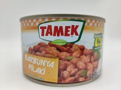 TAMEK PINTO BEANS 400GR CAN Kirmizi Barbunya Pilaki (Red beans)