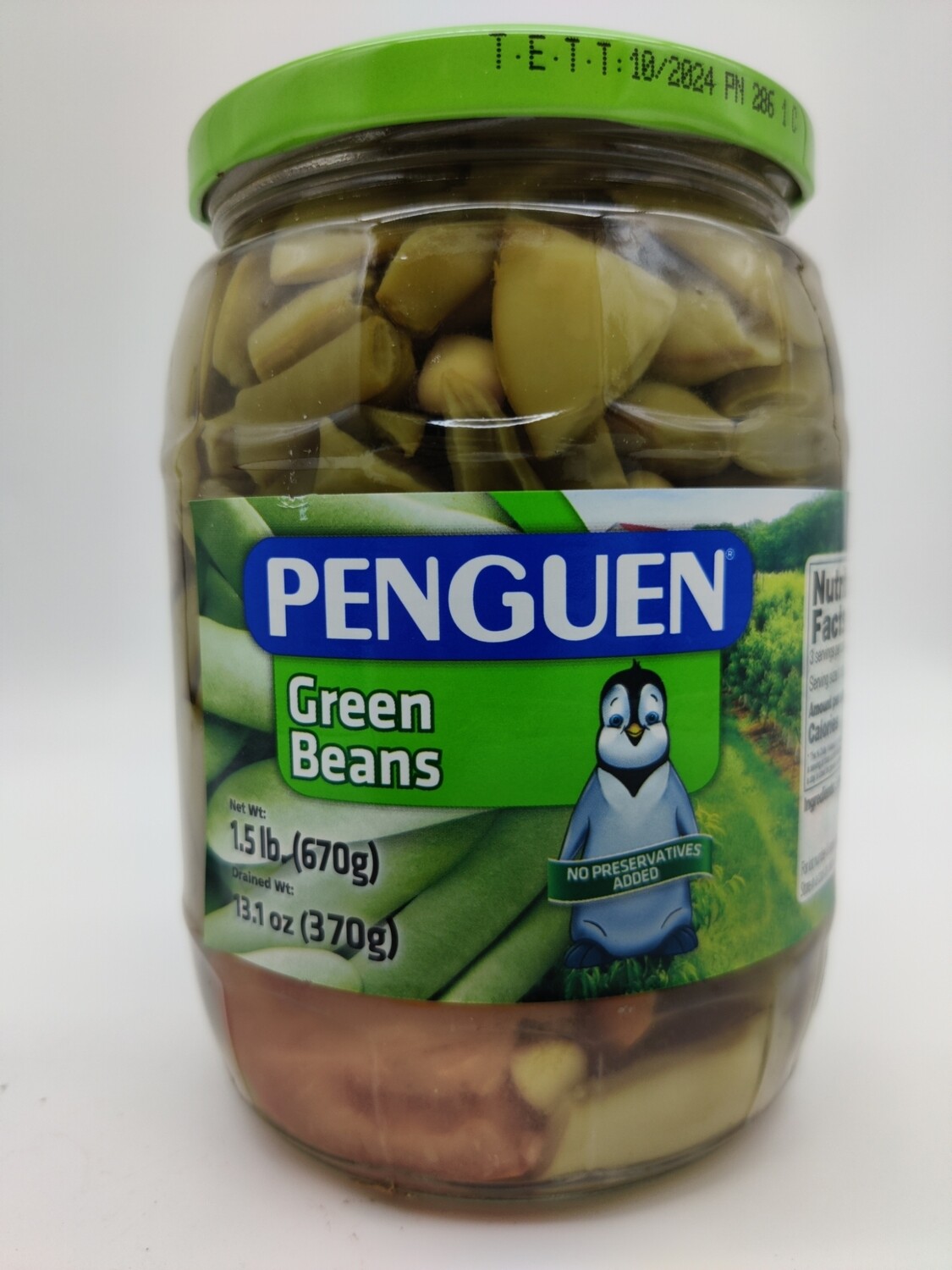 Penguen Green Beans (Taze Fasulye) (glass) 670g