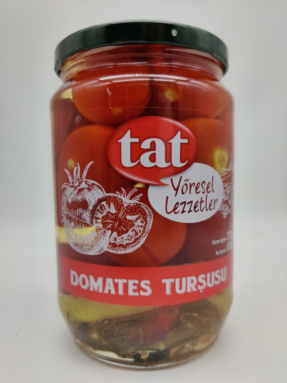 TAT Whole Tomato Pickles Domates Tursusu 680g