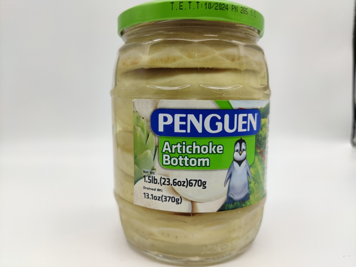 PENGUEN Artichokes Bottom 670g Glass -Enginar