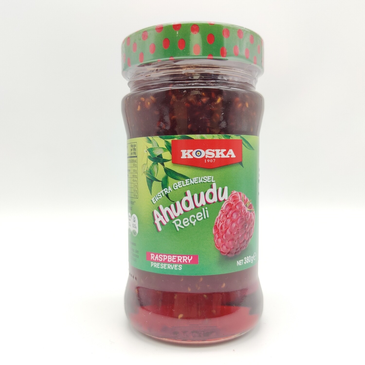 Koska Raspberry Jam Preserve Ahududu Receli 380g