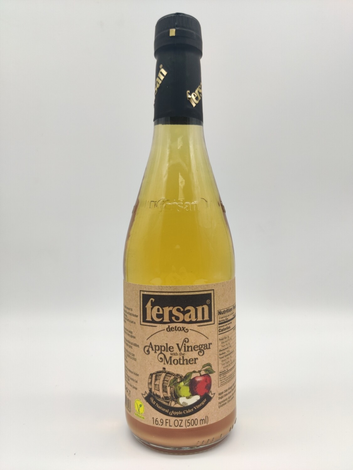 Fersan Apple Vinegar With The Mother 500mL (Elma Sirkesi)