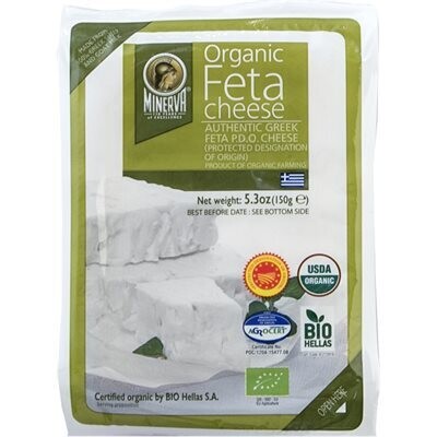 MINERVA Organic Feta Cheese
150g vac pack