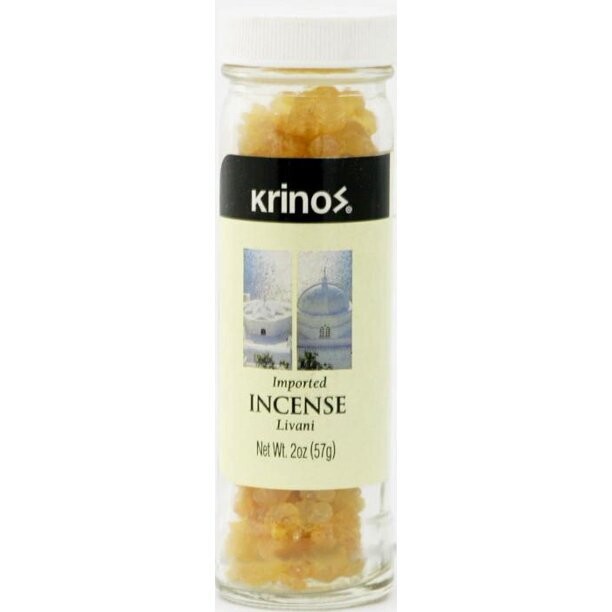 KRINOS Incense (Livani) 2Oz Jar