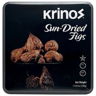 KRINOS Sun Dried Figs 330g Tin