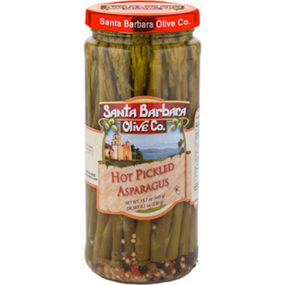 Santa Barbara Hot Pickled Asparagus 15.7 Oz Jars