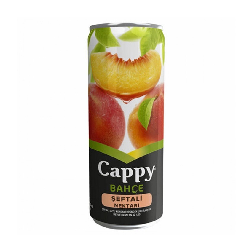Cappy Fruit Juice Peach 250mL Can