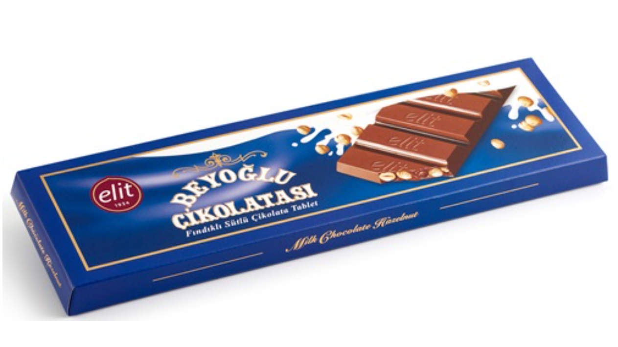 BEYOGLU MILK CHOCOLATE WHOLE HAZELNUTS 300GR