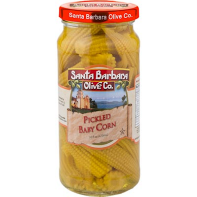 Santa Barbara Sb Pickled Baby Corn 16 Oz Jars