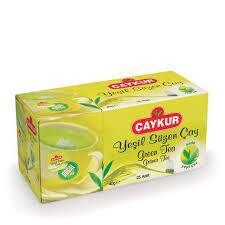 CAYKUR Yesil Cay (Green Tea) Suzme Poset 40Gr