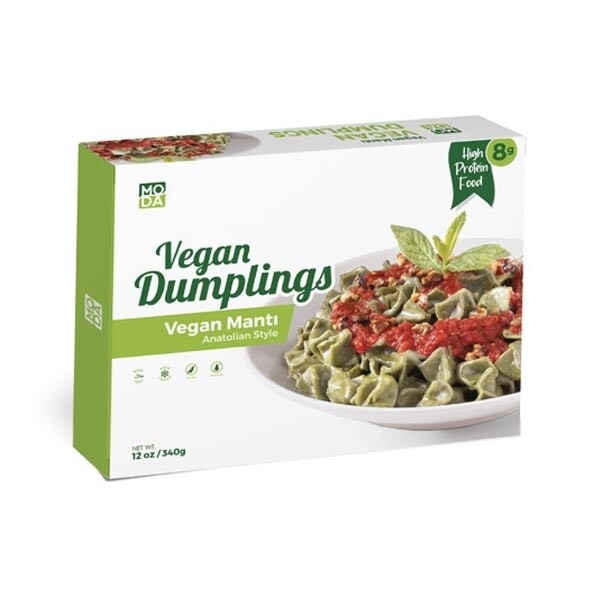 Moda Vegan Dumplings (Vegan Mantı)

12oz (Frozen)
