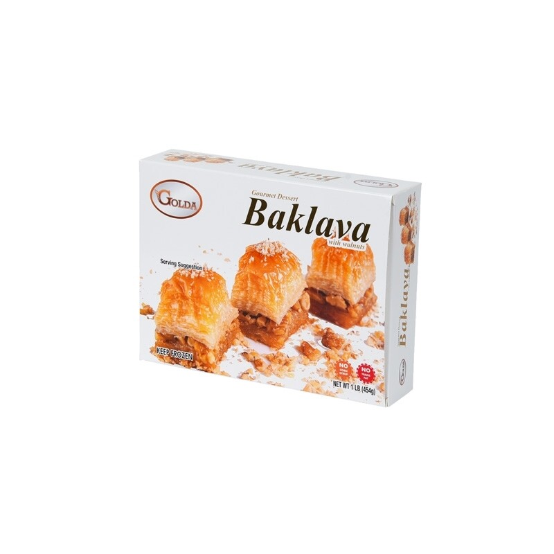 GOLDA Baklava with Walnut 1 lb