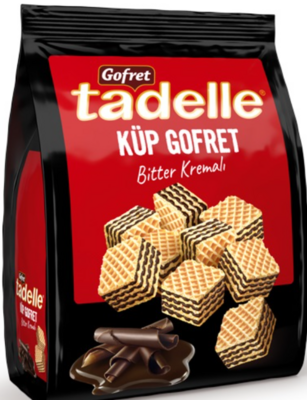TADELLE Cube Wafer Bitter Chocolate 200g