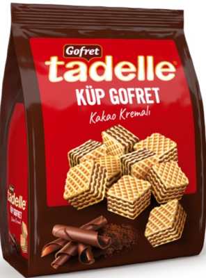 TADELLE Cube Wafer Cocoa 200g