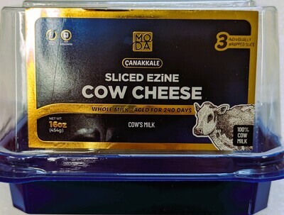 MODA Ezine Cow Cheese Sliced 16oz
