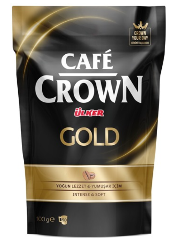ULKER Cafe Crown Gold Coffee 100Gr