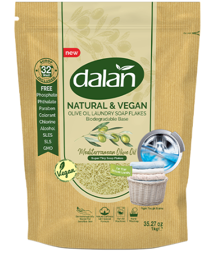 Dalan Olive Oil Laundry Soap Flakes 1kg