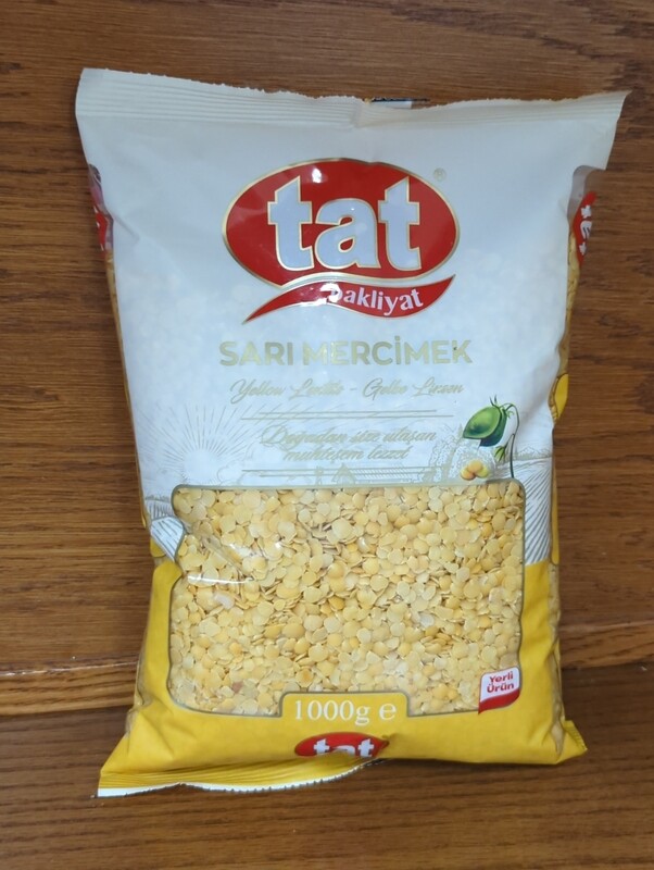 TAT Yellow Lentils - Sari Mercimek 1kg