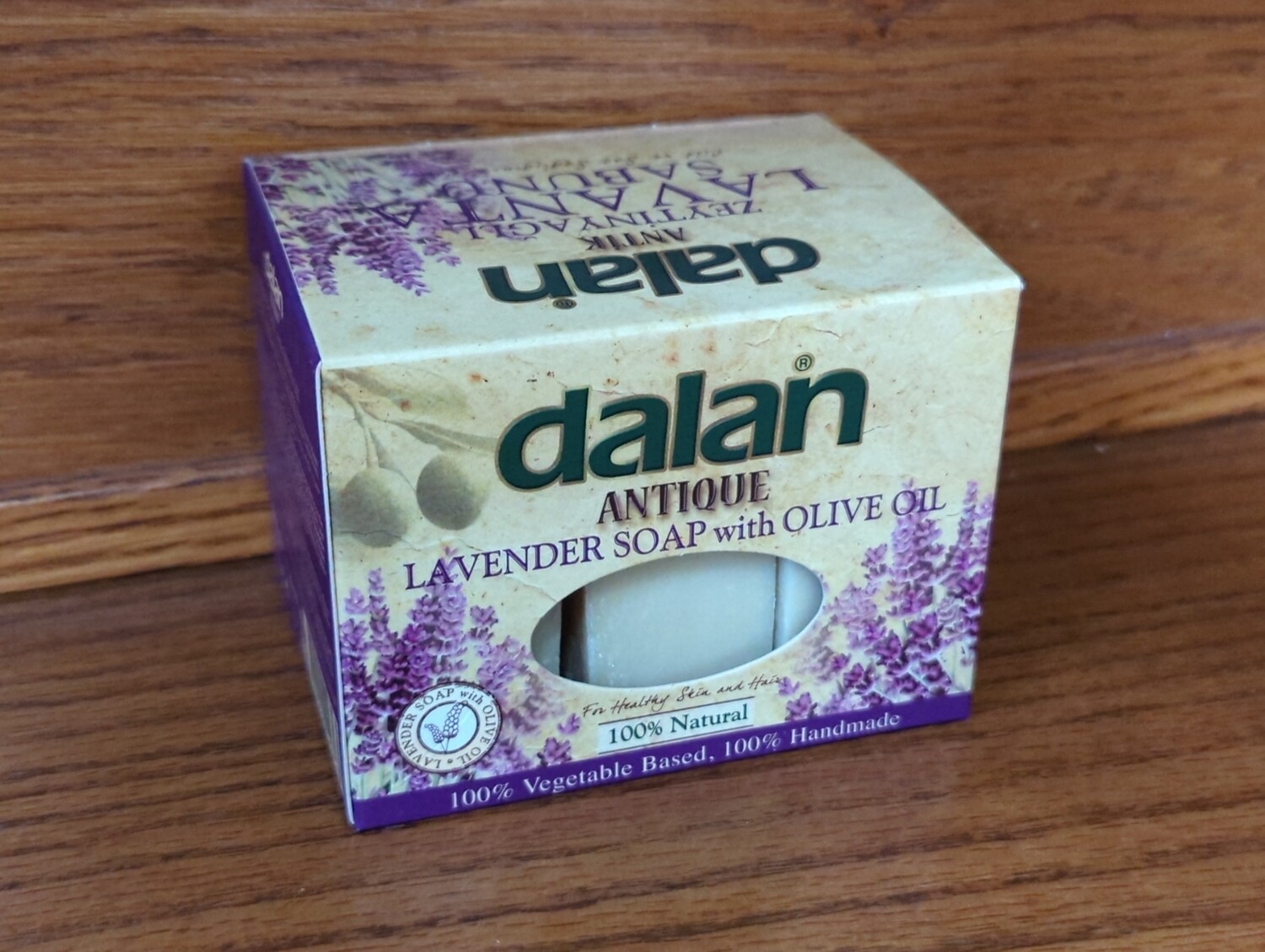 Dalan Antique Traditional Natural Lavender Soap (3X150g)