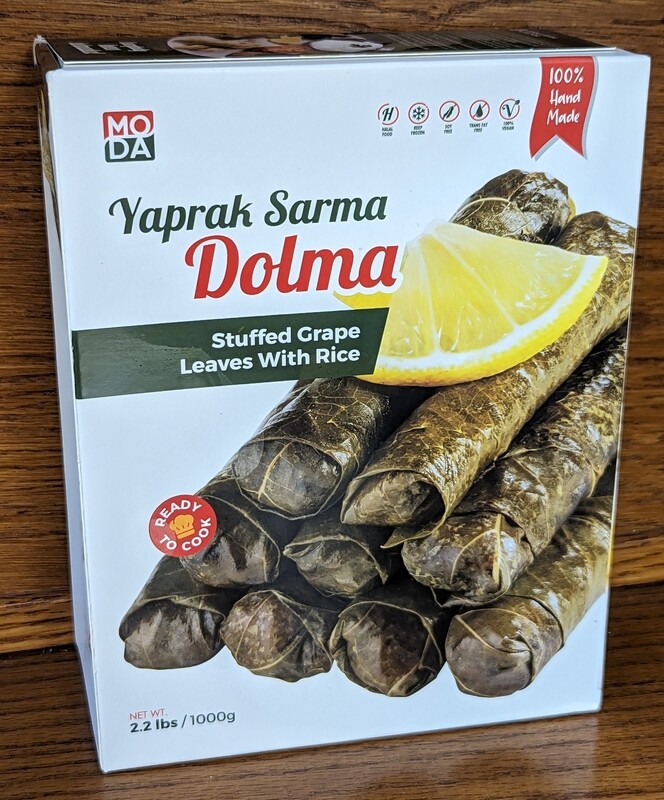 MODA Dolma Yaprak Sarma - Stuffed Grape Leaves with Rice 1000g