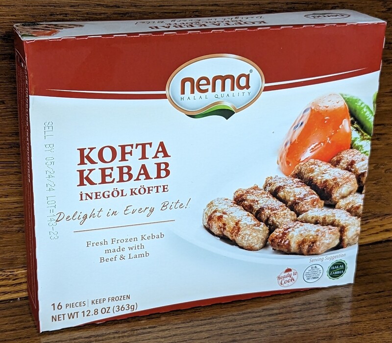 NEMA Halal Inegol Kofte Kebab 12.8oz (363g)