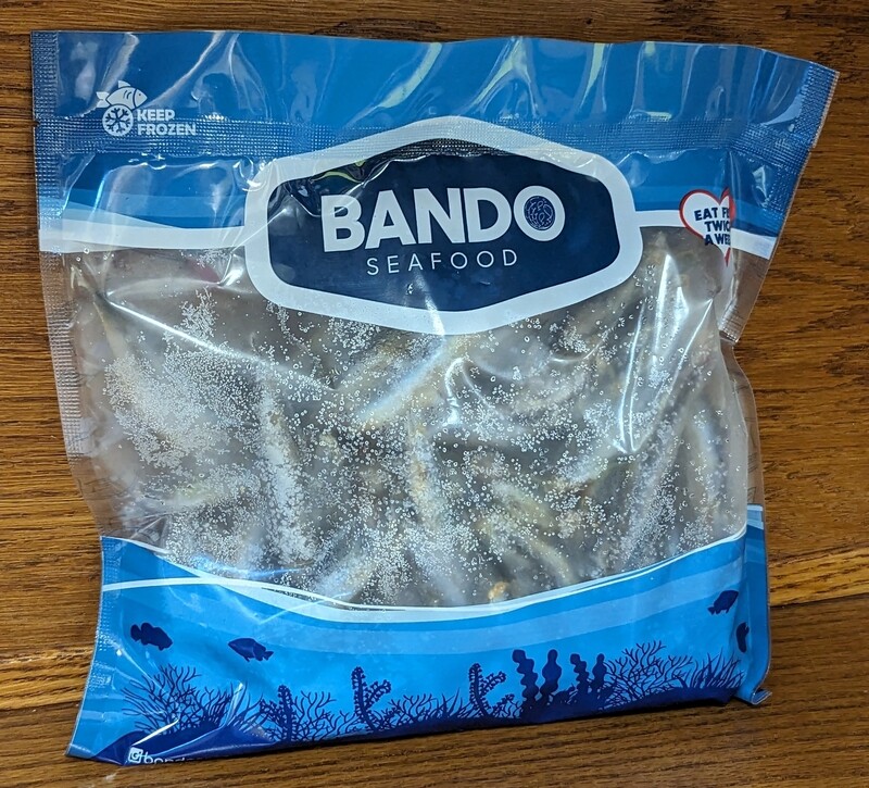 BANDO Temizlenmis Hamsi Anchovy Gutted (Frozen) 16oz