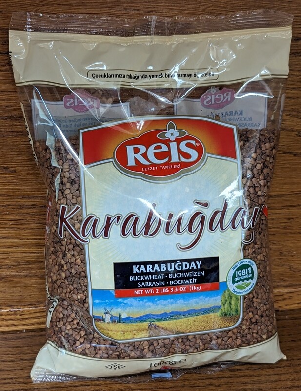 REIS Buckwheat Kara Bugday 1kg (2.2lb) Buck Wheat