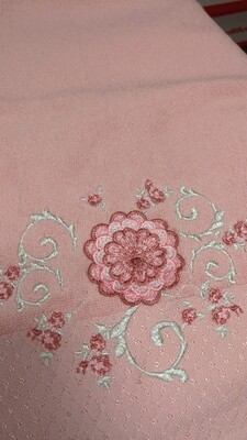 OZDILEK Mariposa Pembe Pink Havlu - Towel 50*90