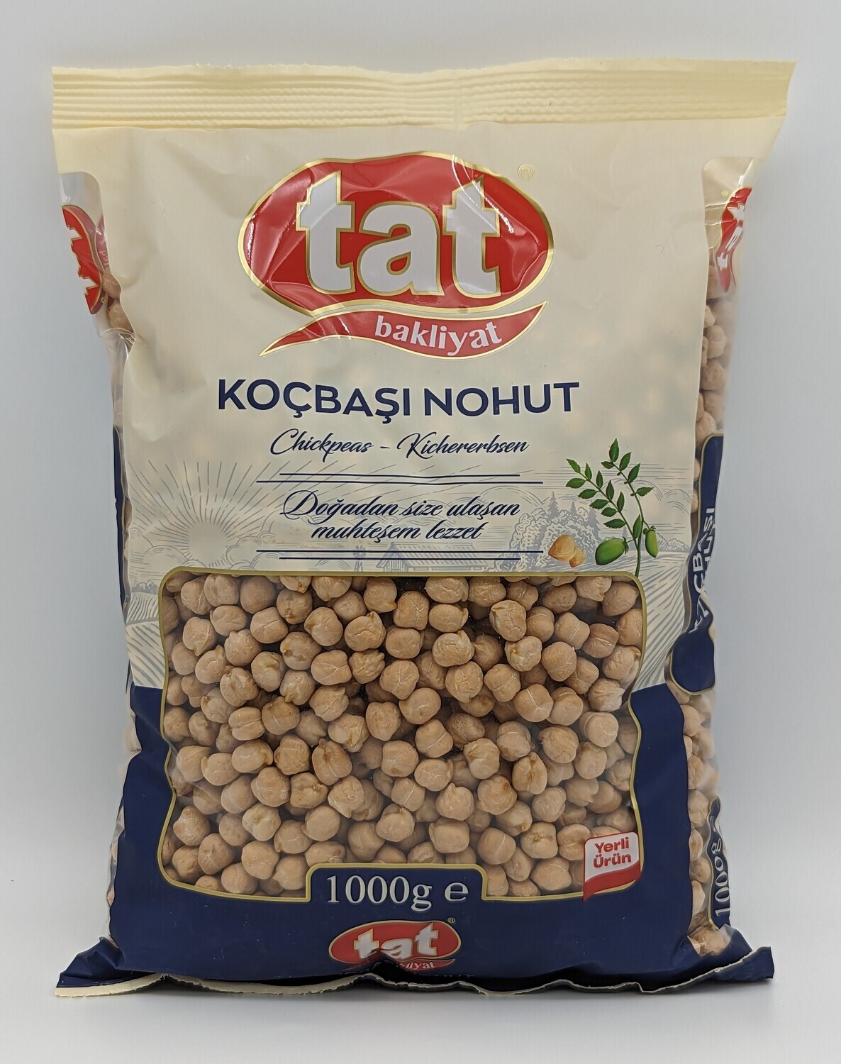 TAT Chickpeas 8mm Kocbasi Nohut 1000g