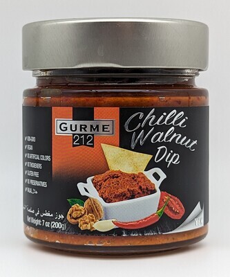 GURME 212 Gourmet Chili Walnut Dip 7oz 200g