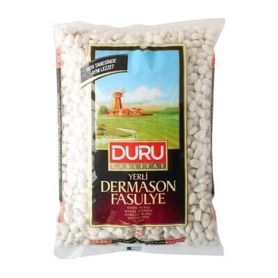 DURU Turkish Dermason White Beans 1kg