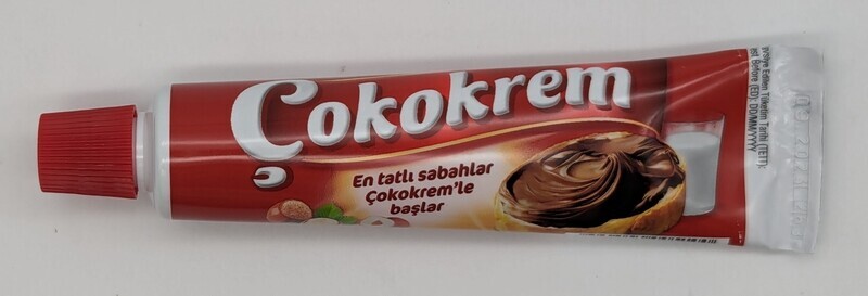 ULKER Cokokrem Tube Chococream Chocolate 40g
