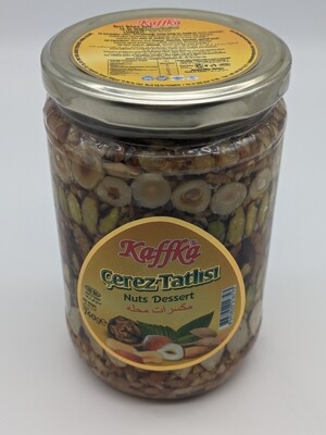 KAFFKA CEREZ DESSERT JAR 740g Balli Cerez - Honey With Nuts