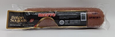 MERVE Baton Soujouk Dried Beef Sausage 1.3lb
