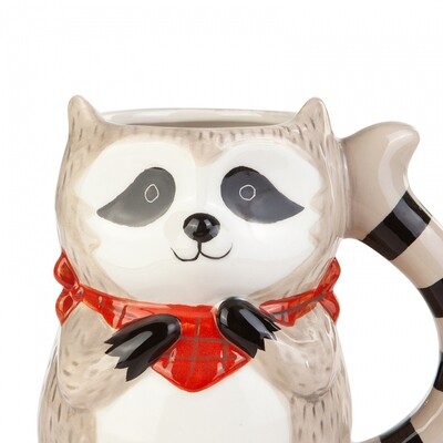 KARACA Animal Raccoon Mug New