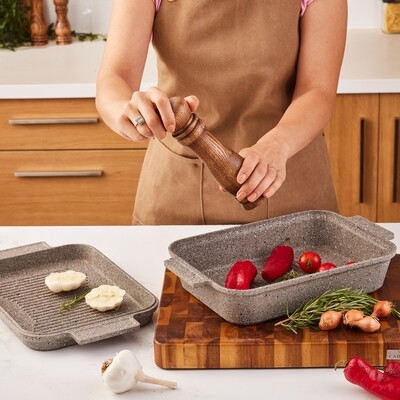KARACA Mutfaksever Biogranit Casting Exclusive Pan 30X22cm