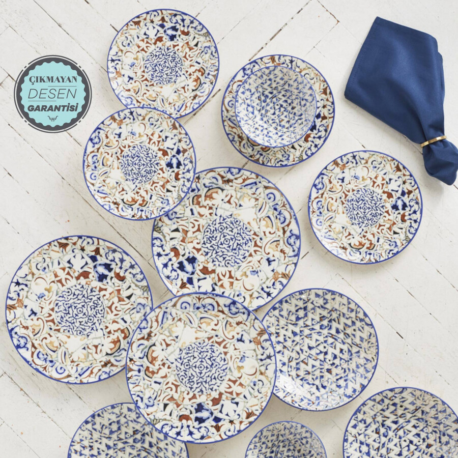 KARACA Mosaico 24 Pieces Dinnerware