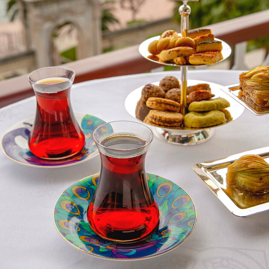 KARACA X Ciragan Palace Shop 12pcs Tea Set - Cay Seti