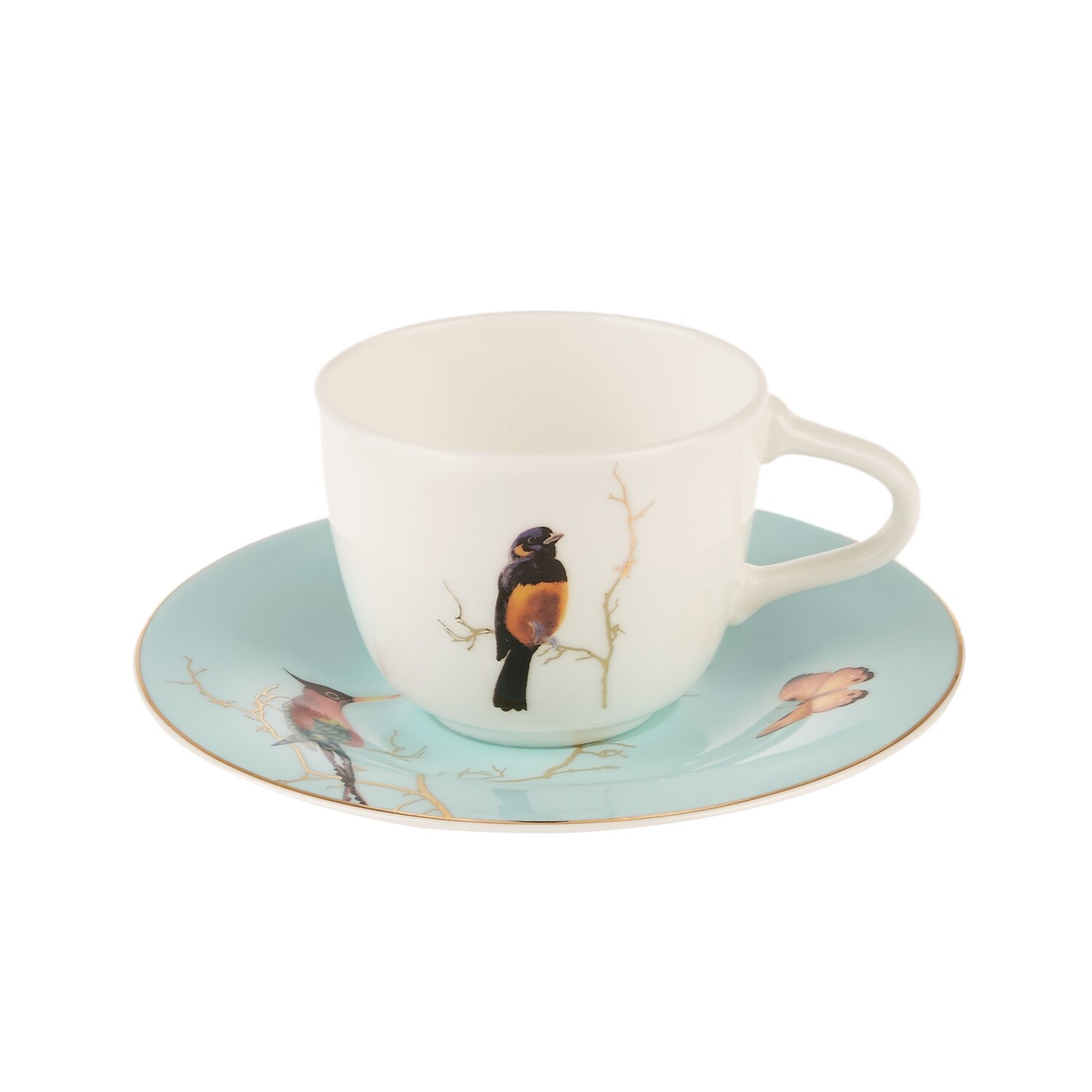 KARACA Fine Pearl Grace Mint Coffee Cup For 6 Persons