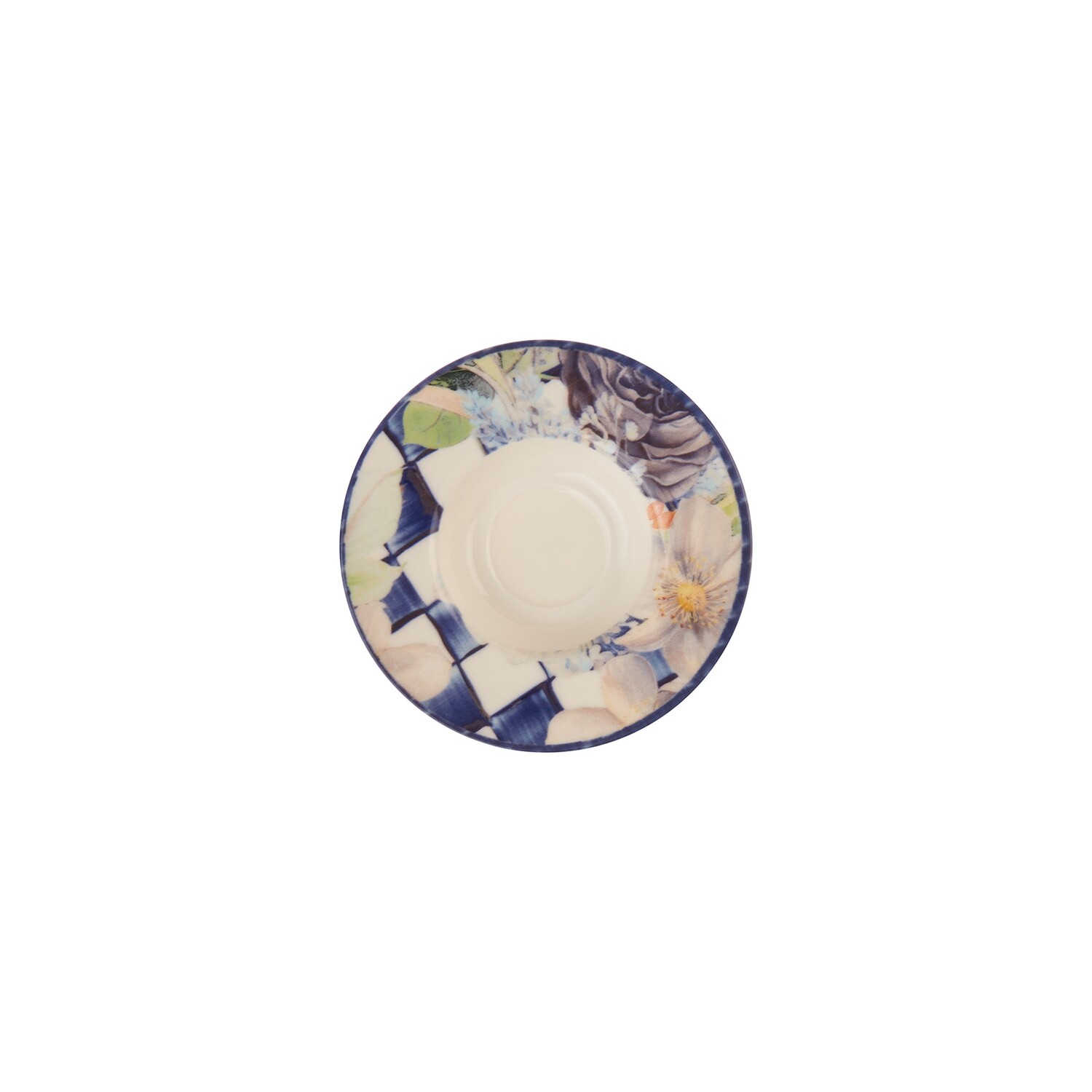 KARACA Dama Cicekli - Flower 12 Pieces Tea Set
