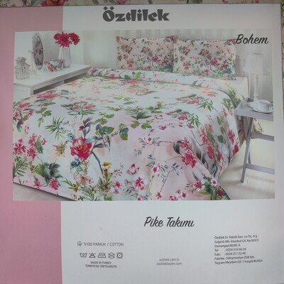 OZDILEK Pike Tk. Ranforce Tek Kisilik - Twin Pembe Bohem (N)
