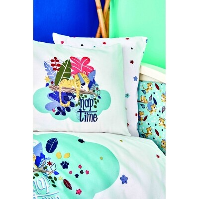 KARACA Home Bummer Indigo Cotton Baby Sleep Set - Bebek Uyku Seti